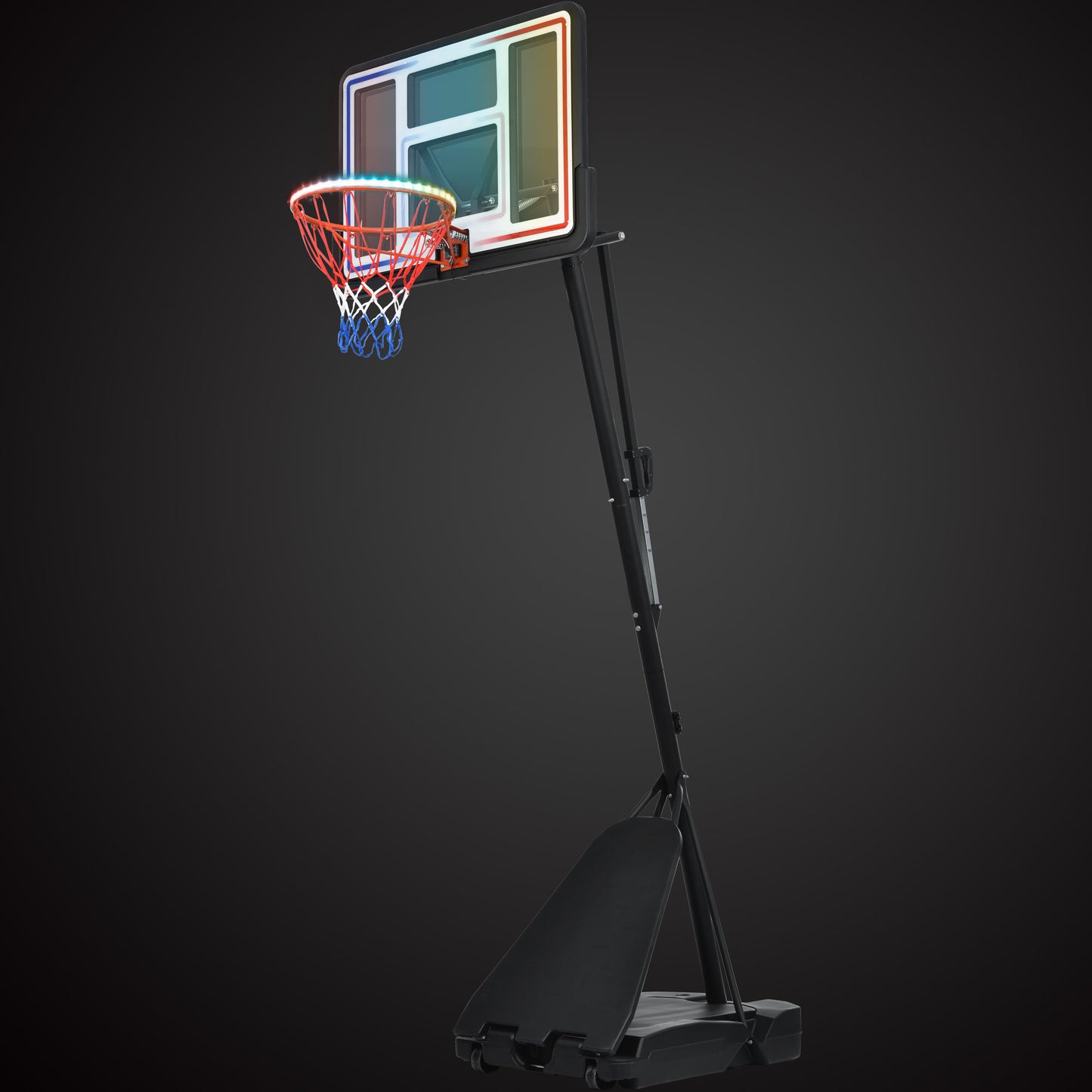 GlowSphere Portable Basketball Hoop