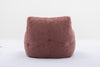 Cozy Teddy Foam Bean Bag Chair