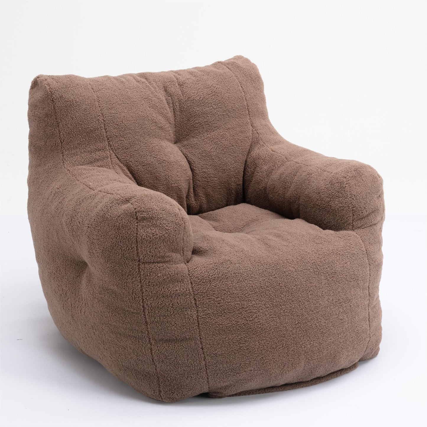 Cozy Teddy Bear Foam Bean Bag Chair