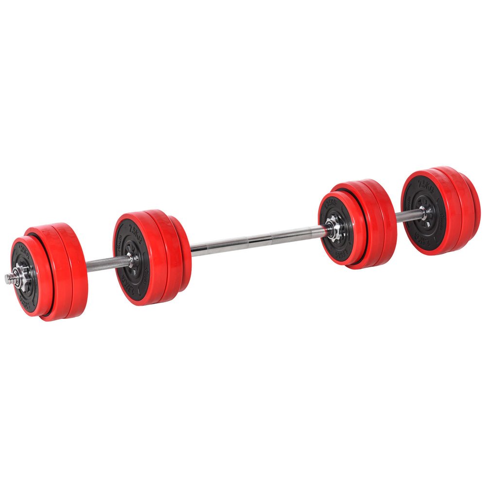 Soozier Versatile Dumbbell and Barbell Set for Home Workouts