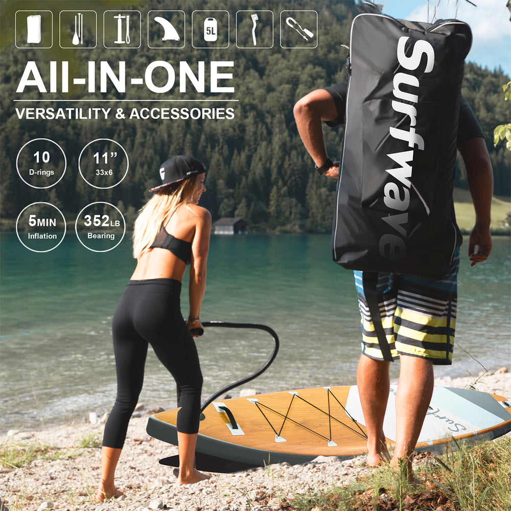 Premium Inflatable Paddle Board with Accessories