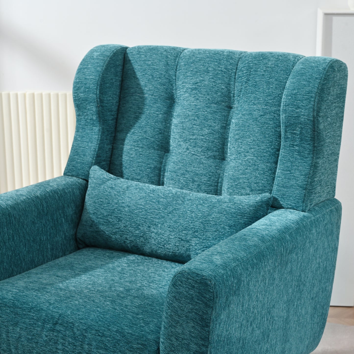 Teal Cozy Accent Chair