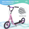 Fun Ride Kids' Scooter with Adjustable Height and Smooth Wheels