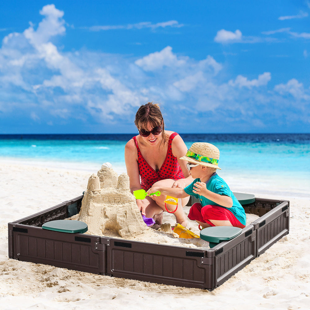 Fun & Safe Sandbox Play Station for Kids