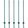 Sturdy Steel Fence Posts - Durable U-Channel Support for Your Garden