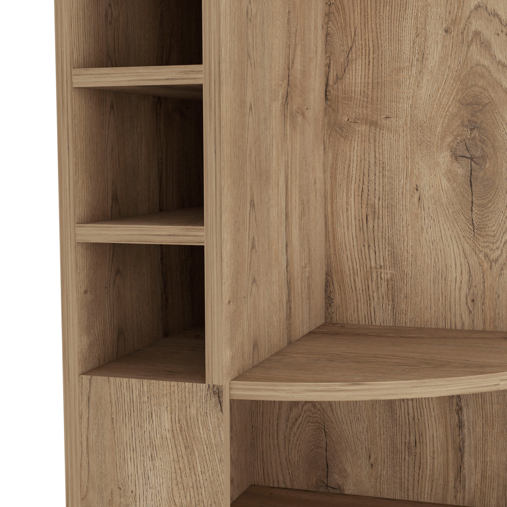 Stylish Oban Corner Bar Cabinet with Ample Storage