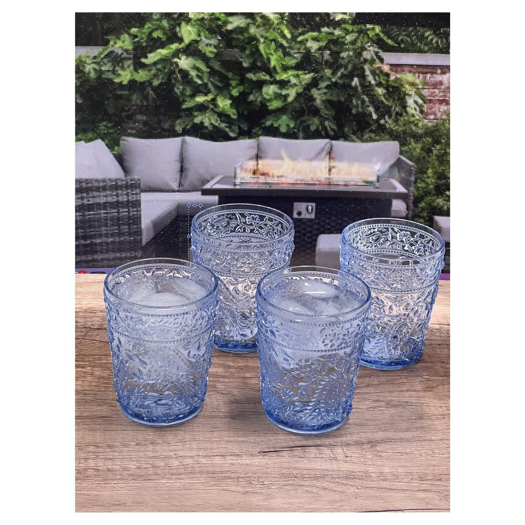 Paisley Party Plastic Drinkware Set