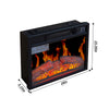 Cozy Fireplace TV Stand – Modern Entertainment Hub with Electric Heater and Storage