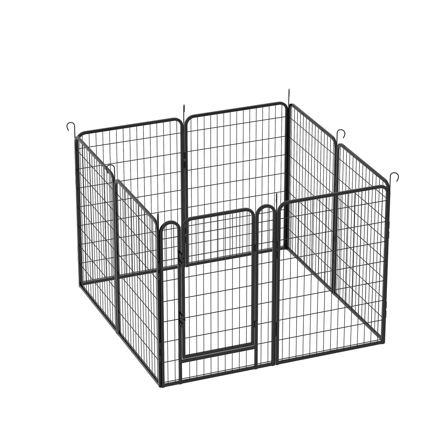 Sturdy Dog Playpen with Gate - Perfect for Indoor & Outdoor Fun!