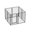 Sturdy Dog Playpen with Gate - Perfect for Indoor & Outdoor Fun!