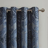 Elegant Blackout Paisley Curtain Panel