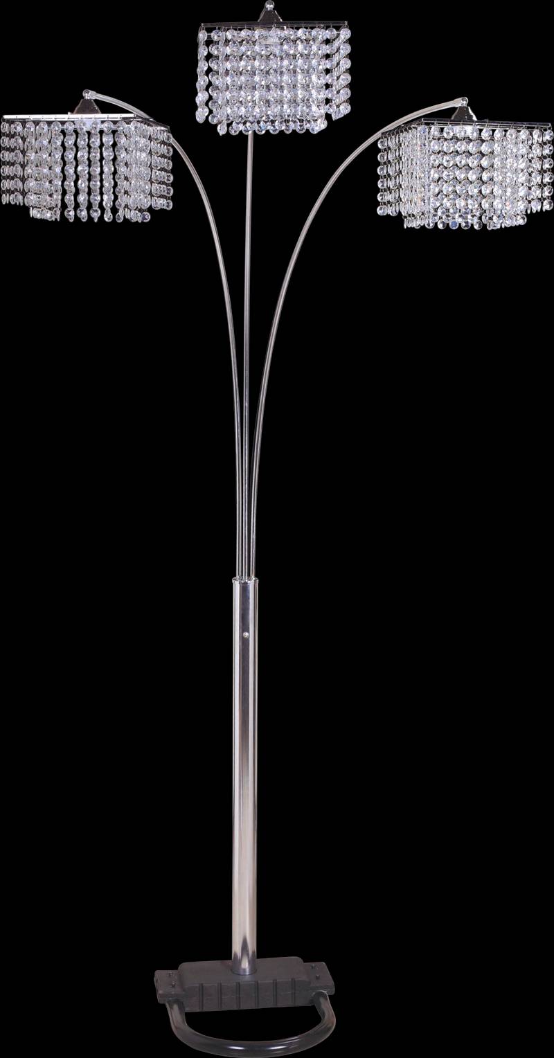 Starlight Arch Crystal Floor Lamp