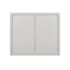 Chic Woven White Wall Cabinet