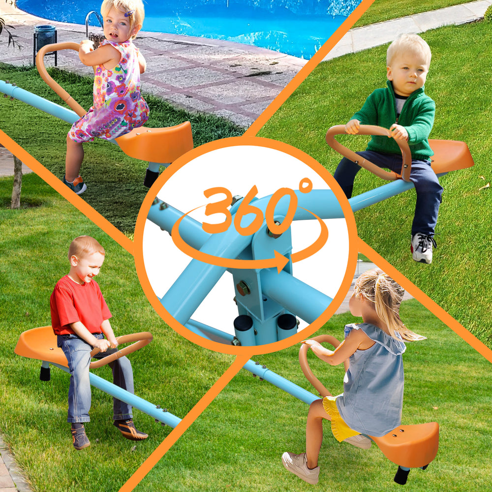 Swivel Spin Seesaw for Kids