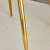 Simply Chic Gold Leg Dining Table