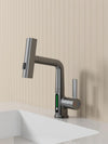 Smart Waterfall Faucet: Adjustable LED Temp Display & 360° Rotation