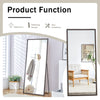 Elegant Full-Length Wooden Mirror