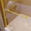 Elegant Frameless Gold Shower Door