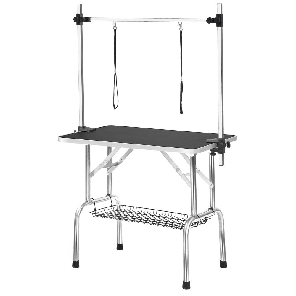 Professional Pet Grooming Table – Adjustable & Portable