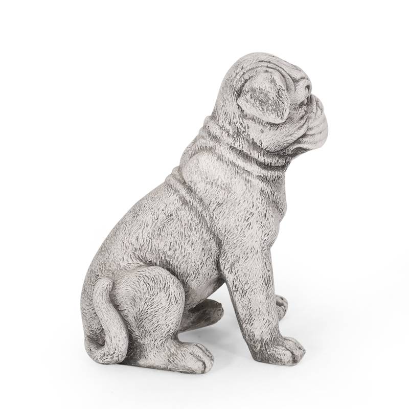 Paw-sitively Adorable Weatherproof Dog Statue