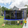 Big Jump Fun Trampoline for Kids with Safety Net