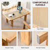 Chic Rattan Rectangle Table