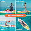 Premium Pink Inflatable Paddle Board - Fun for Everyone!