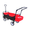 Adventure Wagon - Versatile Collapsible Cart with Drink Holder and Adjustable Handles