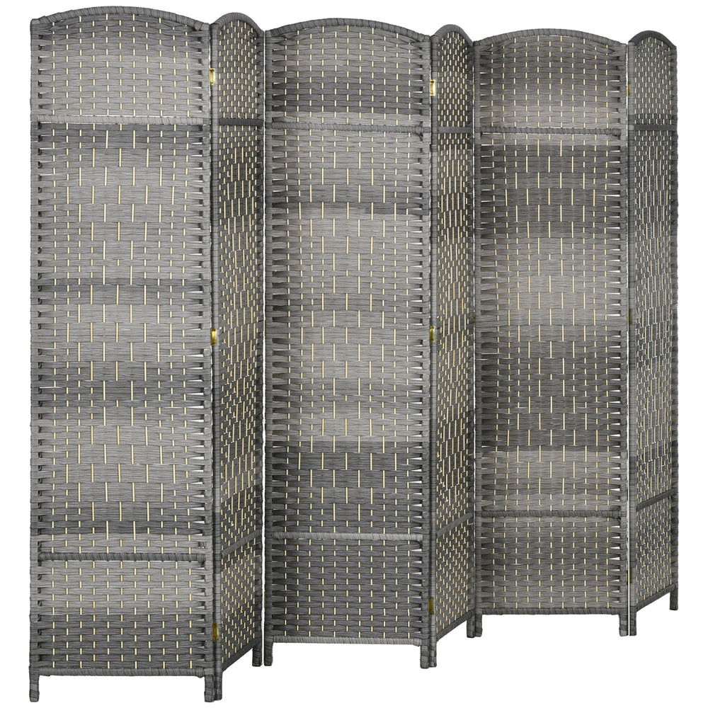 Cozy Privacy Folding Screen – Woven Room Divider