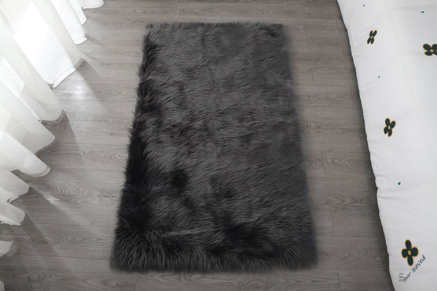 Snuggle Soft Faux Fur Area Rug