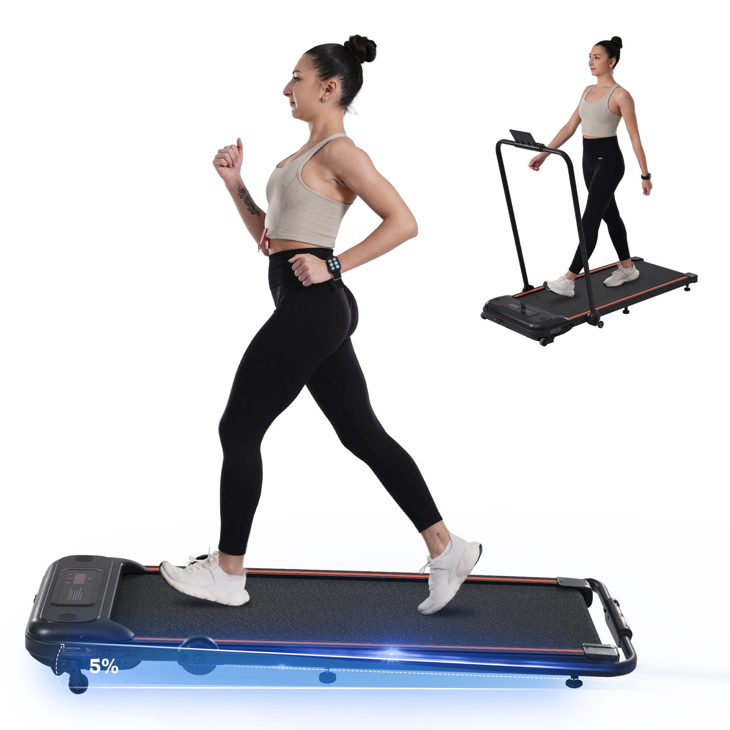 WalkEasy Under Desk Treadmill - Your Home Office Fitness Buddy!