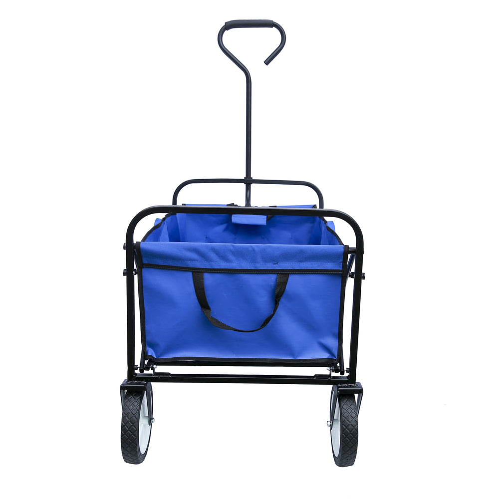 Blue Folding Garden & Beach Wagon