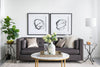 Chic Duo: Modern Abstract Wall Art