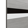 Sleek Sliding Door Kit with Modern Melamine Finish