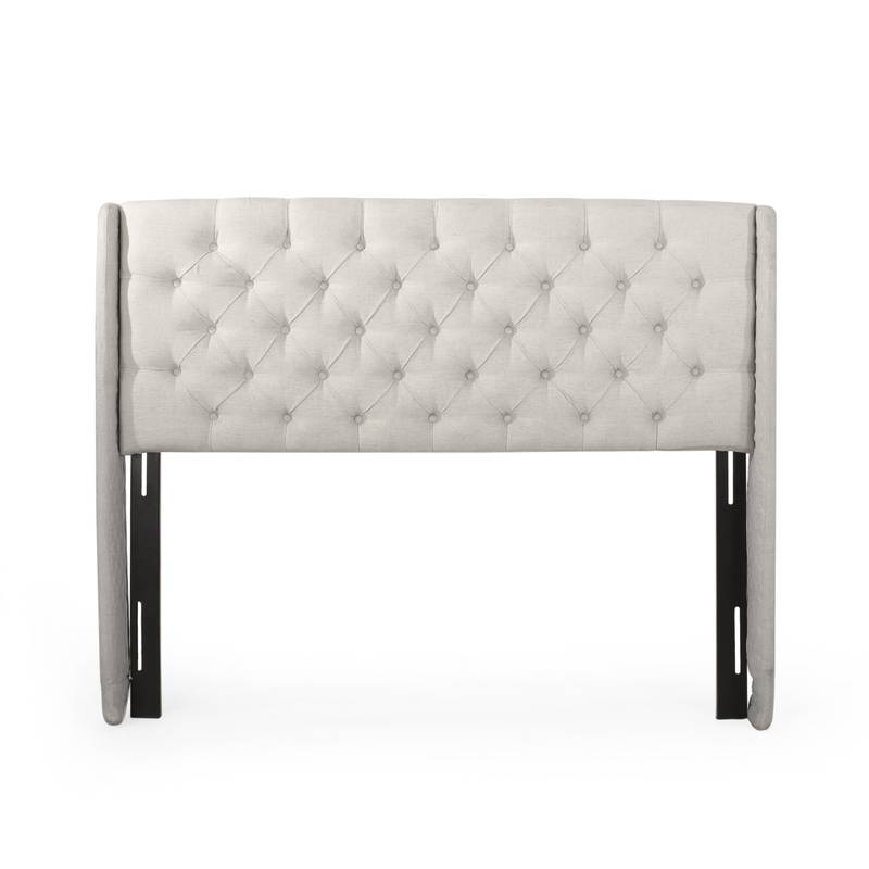 Lidia Luxe Winged Headboard