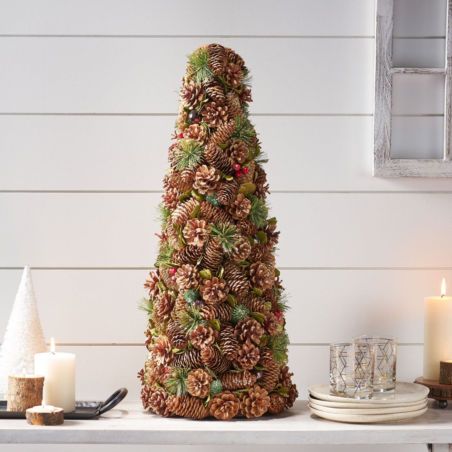 Pine Cone Table Tree