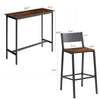 Rustic Bar Stool Trio