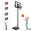 Adjustable Basketball Hoop Set with Balls and Accessories