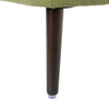 Olive Green Modern Barrel Chair