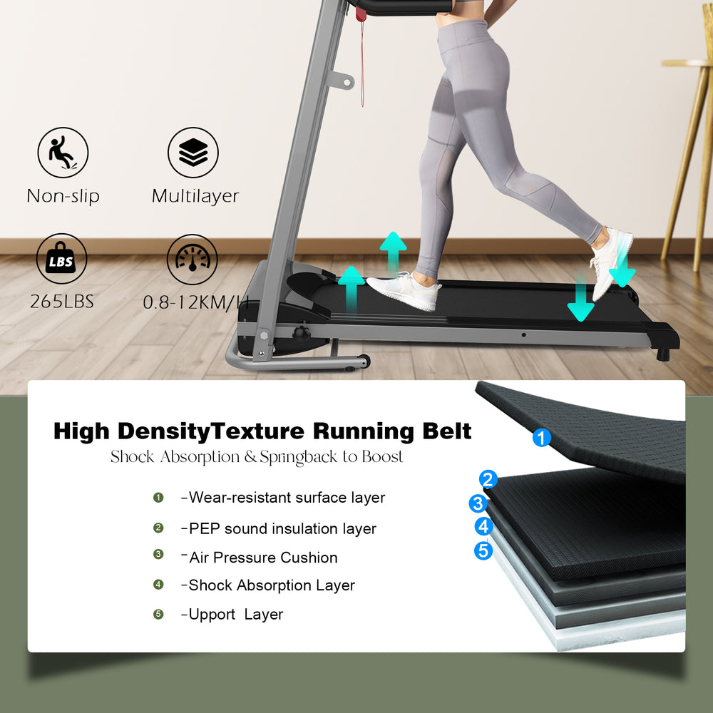 Ultimate Foldable Electric Treadmill - Perfect for Walking and Jogging!