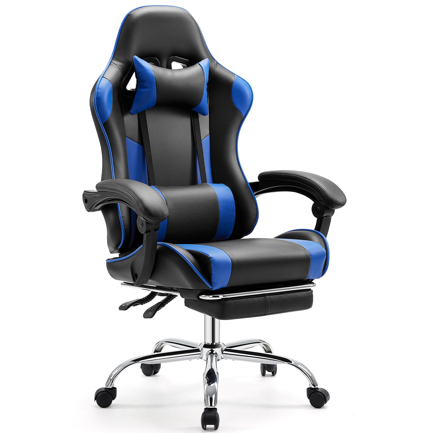 Ultimate Comfort Gamer Chair with Footrest