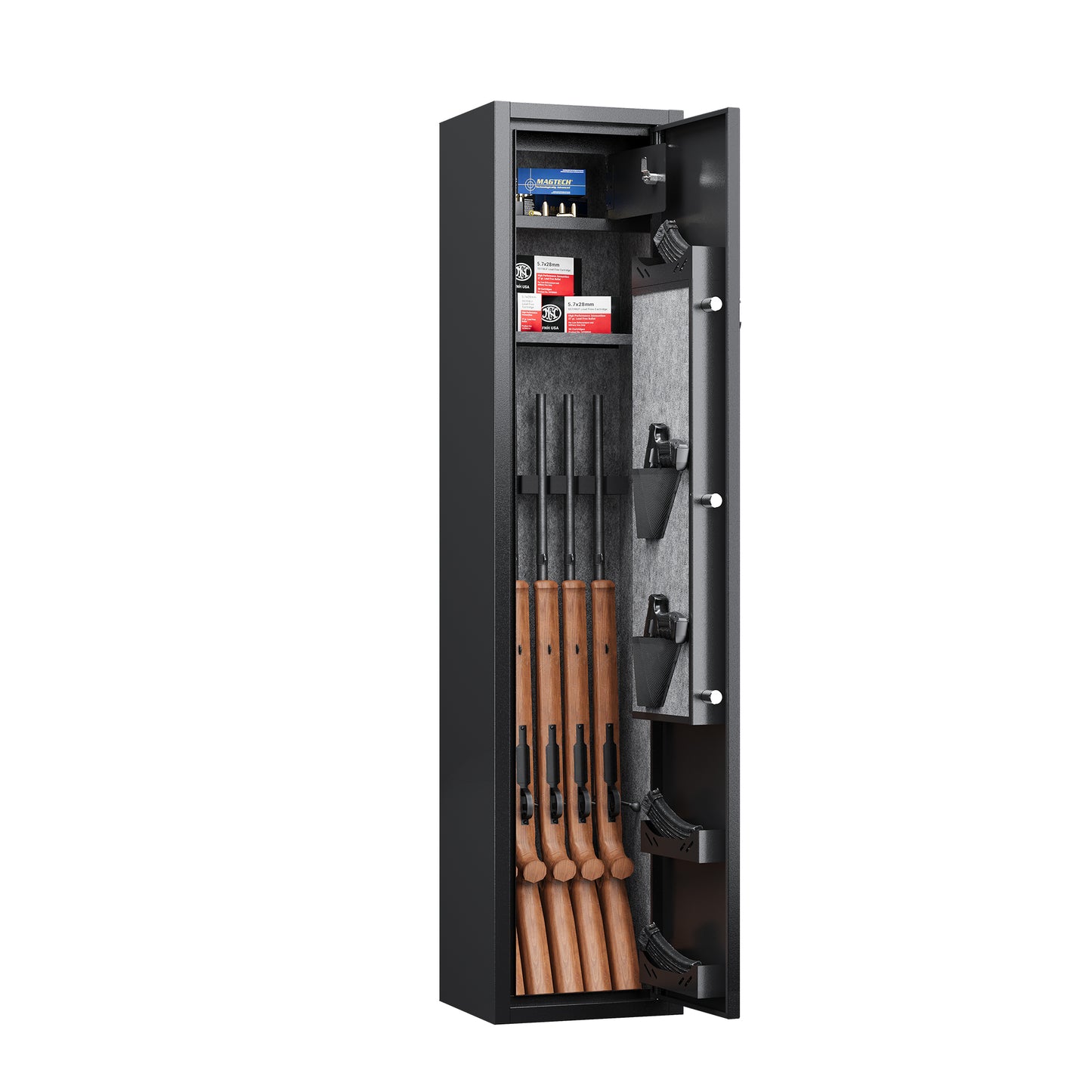 SecureNest Gun Safe with Adjustable Shelves