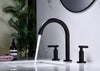 Elegant Arc Widespread Bathroom Faucet