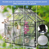 Cozy Black Polycarbonate Backyard Greenhouse