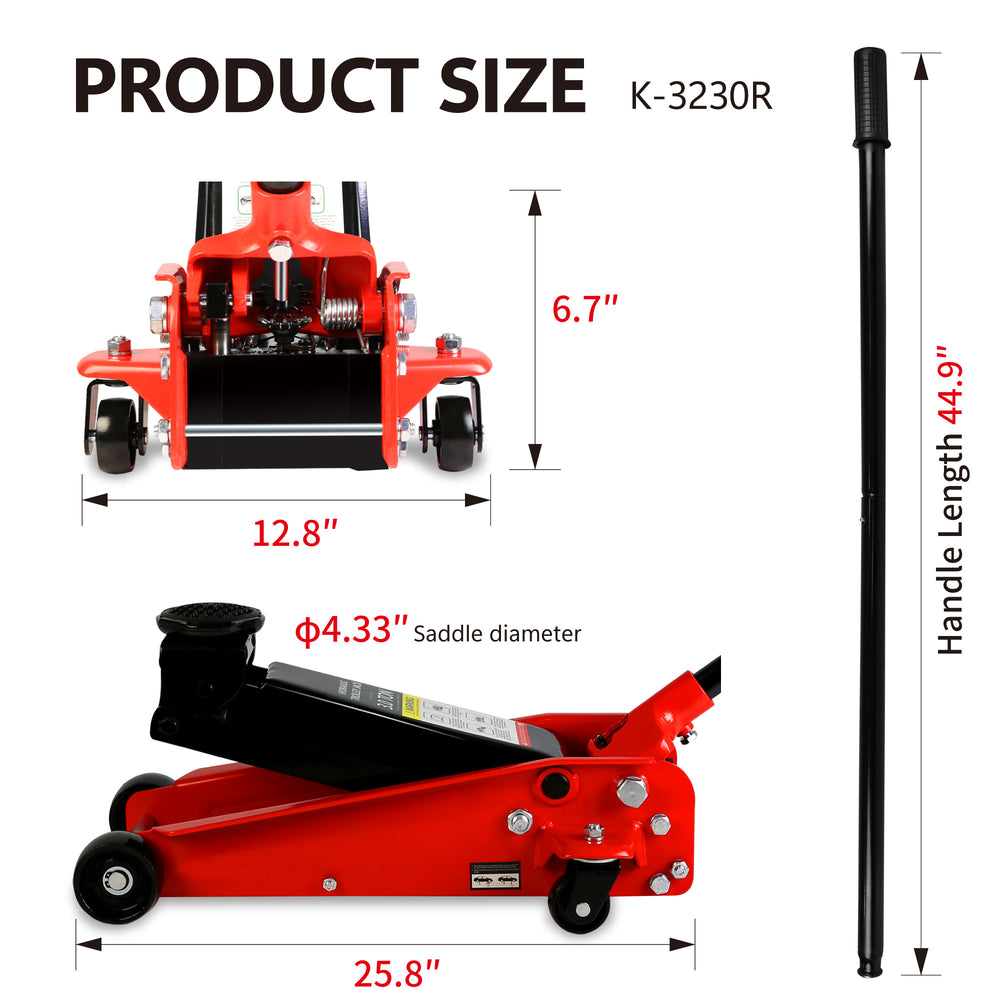 Quick Lift Low Profile Racing Jack