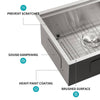 Sleek Undermount Stainless Steel Workstation Sink