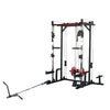 Ultimate Home Gym Power Cage with LAT Pulldown and Weight Storage