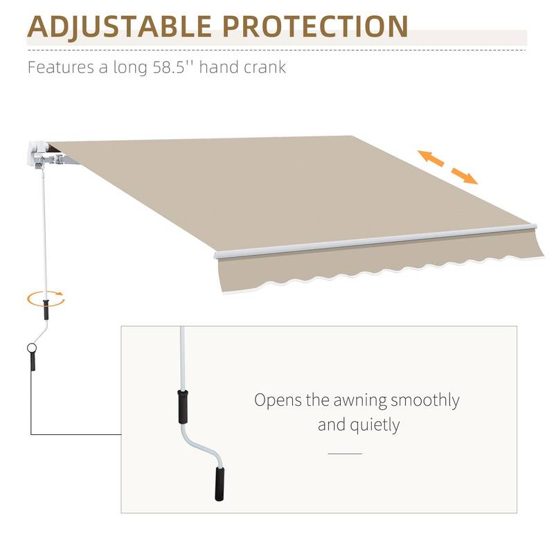 Sunshade Oasis: Stylish Retractable Awning for Any Outdoor Space