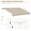 Sunshade Oasis: Stylish Retractable Awning for Any Outdoor Space