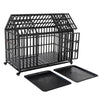 Ultimate Heavy Duty Dog Crate with Lockable Wheels